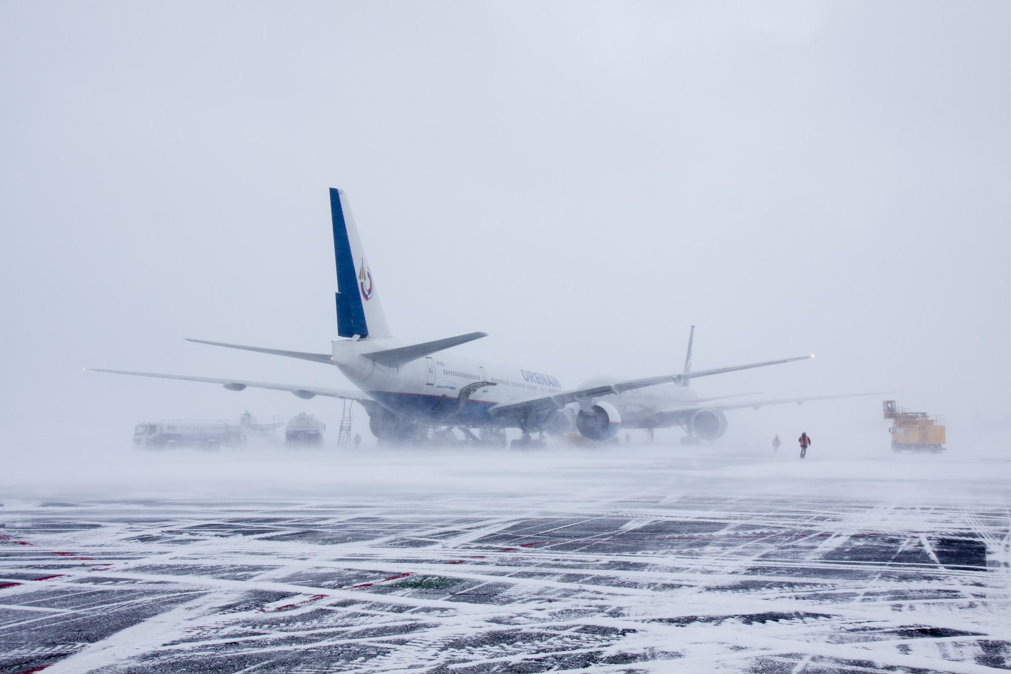 аэропорт зимой хабаровск